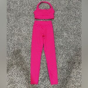 Vitality x Chloe G Pulse halter bra and Pulse leggings set